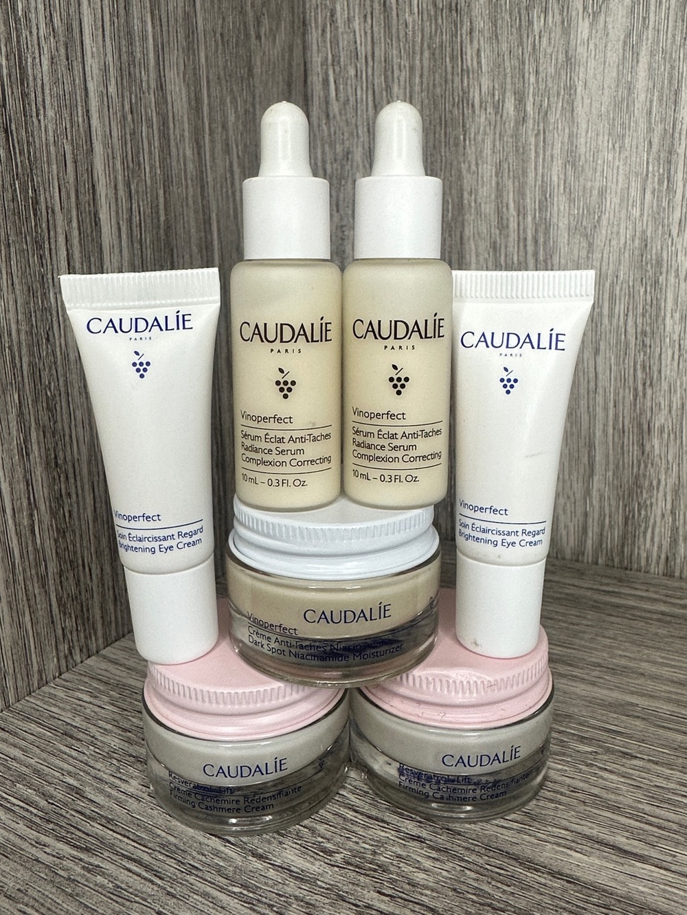 Caudalie Skincare Set - Vinoperfect & Resveratrol-Lift